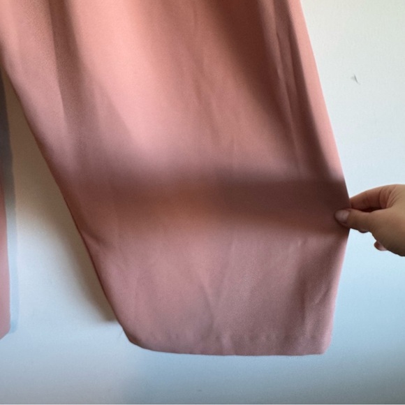 River Island ruched sleeve blazer & pants set in light pink size US 6/8 - Picture 12 of 16